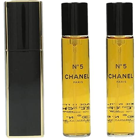 chanel n 5 eau de parfum purse spray 3x20ml|chanel no 5 superdrug.